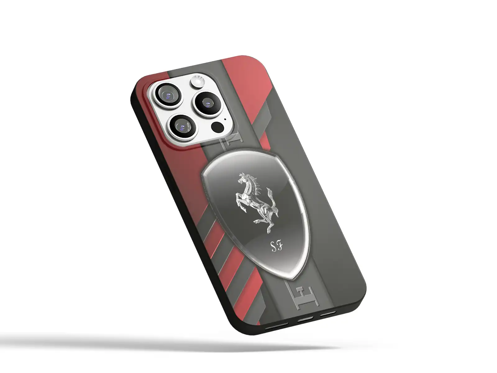 Ferrari Handycover Design Minimalistischer Stil